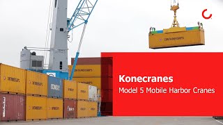 Model 5 Mobile Harbor Cranes [upl. by Eimilb]