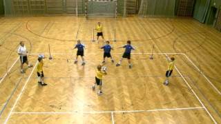 Basic Handball  Defensive Small Groups [upl. by Coralie]