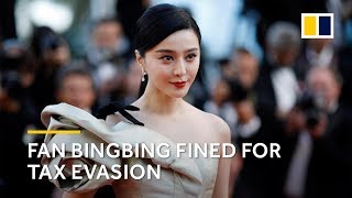 Chinese film star Fan Bingbing released and told to pay US130 million for tax evasion [upl. by Anitteb620]