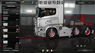 Ets2 134Scania RJL TuningSound Pimp My Truck  8 [upl. by Lunna302]