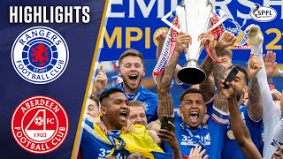 Rangers 40 Aberdeen  Rangers Are Invincible  Scottish Premiership [upl. by Dorise212]