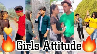 Girls Attitude 🔥 tik tok video  New Attitude tik tok video  New tik tok video 2020 [upl. by Htebazila]