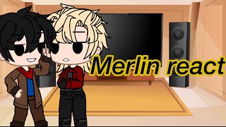 Merlin react  Gacha Club [upl. by Zelikow480]