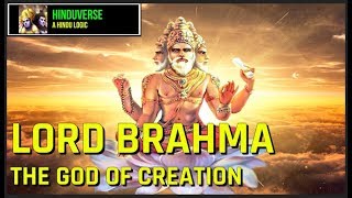 Lord Brahma  The God of Creation HinduVerse [upl. by Mosa540]