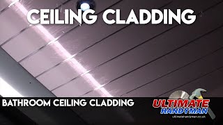 Bathroom ceiling cladding [upl. by Leeda]