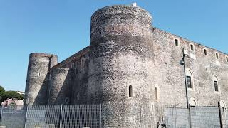 Castello Ursino Catania Italy Sicily walking tour 4k [upl. by Ylicis]