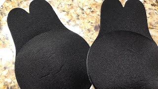 Invisible Bra Review  Reusable selfAdhesive Strapless Bra  Silicone Rabbit Bra [upl. by Thorner]