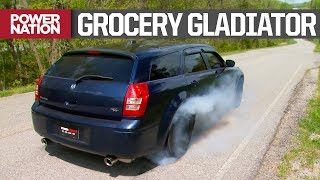 Dodge Magnum Hemi Wagon Transformed Into a Grocery Gladiator  Detroit Muscle S1 E15 [upl. by Verity]