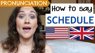 How to Pronounce SCHEDULE US UK amp Australian pronunciation [upl. by Alram]