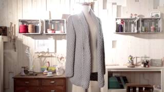 Trailer Deine erste Strickjacke selber stricken [upl. by Loralee322]