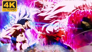 GOKU MASTERED ULTRA INSTINCT VS FULL POWER JIREN4K ULTRA HD [upl. by Eirehs]