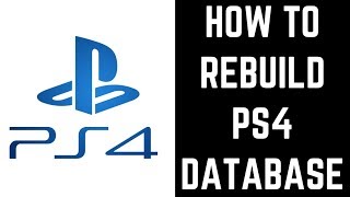 How to Rebuild PS4 Database [upl. by Aneles983]