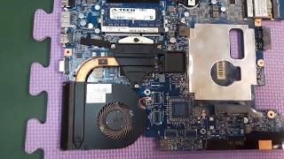 DIY laptop CPU upgrade i3 to i5 or i7 lenovo IBM socket G2 how to [upl. by Alyehc]