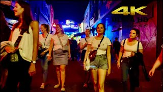 4K HDR Nightlife at Reeperbahn Redlight district Hamburg city Part 1 Germany 🇩🇪 2021 [upl. by Ylesara]