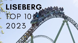 Top 10 Attractions at Liseberg  2023 [upl. by Sholley]