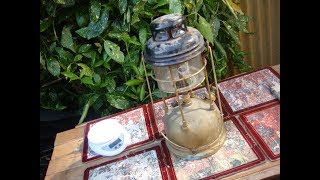 VINTAGE TILLEY LAMP For Restoration Or Spare  Repair [upl. by Enylrac]