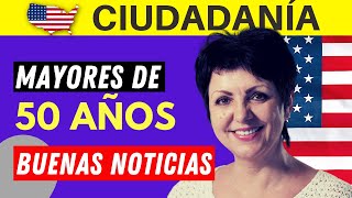 2025  Examen de ciudadanía americana INFORMACIÓN IMPORTANTE para personas de 50 años o más [upl. by Artur]