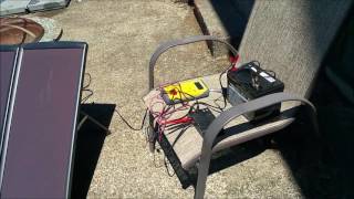 Harbor Freight 100W Solar Kit  Day 2 [upl. by Othilie]