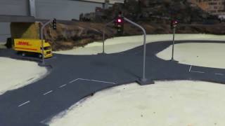 Railway Crossing with Faller Car System [upl. by Tamis]