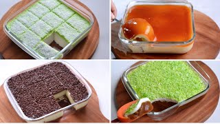 4 Resep Gampang Ini Cocok Untuk Berbuka Puasa Kompilasi Dessert Simple Tanpa Oven [upl. by Hobard]