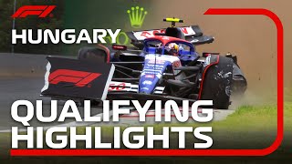 Qualifying Highlights  2024 Hungarian Grand Prix [upl. by Leis]