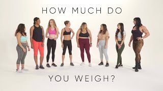 Women try guessing each other’s weight  A social experiment [upl. by Tasia]