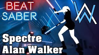 Beat Saber  Spectre  Alan Walker custom song  FC [upl. by Dorene]