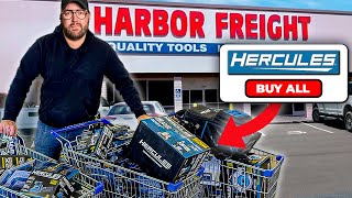 I Bought Every Hercules Tool at Harbor Freight [upl. by Ahsaei]