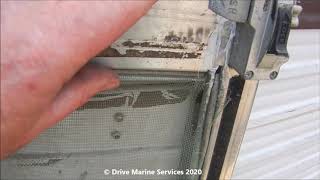 TIPS amp TRICKS DIY CARAVAN DOOR REPAIR [upl. by Aelahs500]