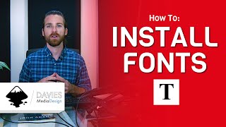 How to Install Fonts in Inkscape [upl. by Devine]