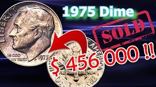 1975 No S Dime Sells for Almost a Half Million Dollars [upl. by Schwejda]