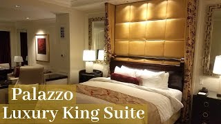 Palazzo Las Vegas  Luxury King Suite [upl. by Etnuahs]