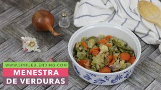 DELICIOSA MENESTRA DE VERDURA  Menestra de verduras congeladas  Menestra rápida [upl. by Rodavlas]