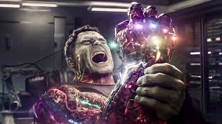 Avengers Endgame Hulk manages to snap his fingers Scene [upl. by Yendahc]