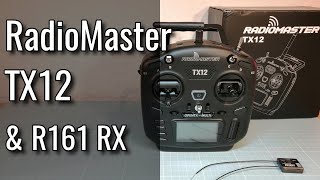 RadioMaster TX12  R161 Receiver  How to Bind amp Firmware Update [upl. by Arianne]