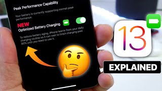 iOS 13 New Optimized Battery Charging  How it Works [upl. by Orgel]