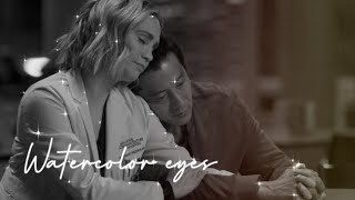 ♡Lana Del ReyWatercolor eyes from euphoria♡ Alex and Morgan edit thegooddoctor [upl. by Franz]