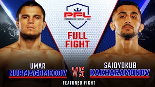 Full Fight  Umar Nurmagomedov vs Saidyokub Kakhramonov  PFL 7 2018 [upl. by Lehcin935]