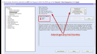 UEFI Boot Mode Secure Boot Mode Windows Booting Problems Dell Optiplex 9020 [upl. by Rotberg187]