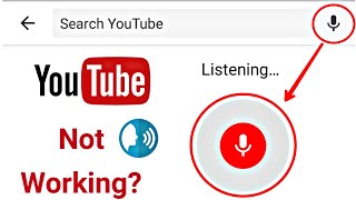 Youtube Voice Search Problem Solved  How To Fix Youtube Microphone Not Working [upl. by Nnylyoj]