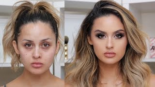 FULL COVERAGE GLAM MAKEUP TUTORIAL [upl. by Murielle890]