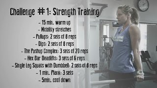 Jessie Diggins Strength Training Challenge [upl. by Edyak]