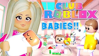 🍼 Club Roblox BABIES 🍼 Everything You Need to Know About Club Roblox Babies Club Roblox Baby Update [upl. by Nila58]