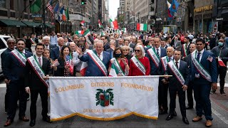 Columbus Day Parade returns to NYC [upl. by Gabbie]