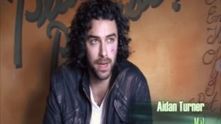 Aidan Turner  Alarm Interview amp Behind The Scenes [upl. by Kannry]