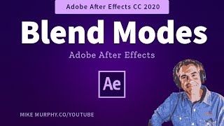 How To Use Blend Modes in Adobe After Effects 2020 [upl. by Yarazed]