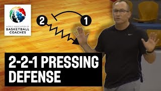 221 Pressing Defense  Brendan Mann  Basketball Fundamentals [upl. by Odin250]