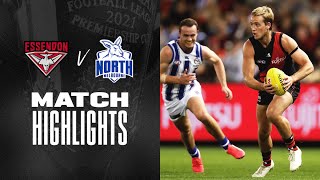 Essendon v North Melbourne Highlights  Round 10 2021  AFL [upl. by Iccir943]