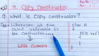 Copy Constructor in Java  Learn Coding [upl. by Adialeda]