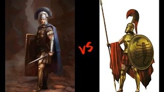 Spartans VS Roman Legionnaire  Training and Equipment  History That Changed the World  002 [upl. by Geiger]